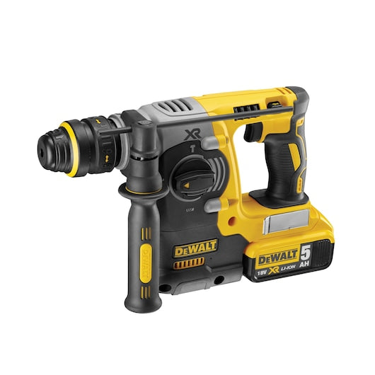 Furadeira de impacto Dewalt (DCH274P2-QW) 18V XR sem escova, 24mm, SDS-Plus com QCC - 2 x 5Ah