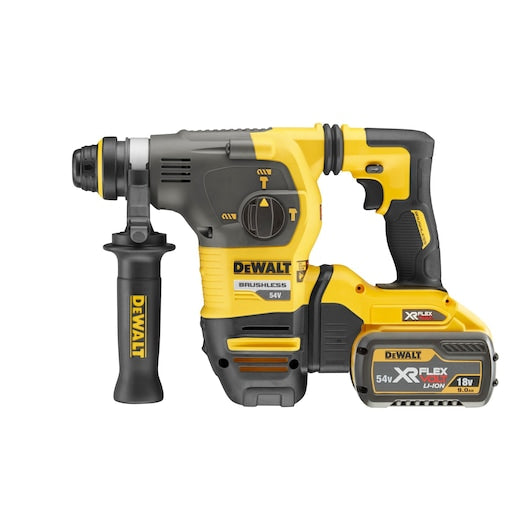 Furadeira de impacto Dewalt (DCH333X2-QW) 54V XR FLEXVOLT® sem escova, 30 mm, SDS-plus® - 2 x 9Ah