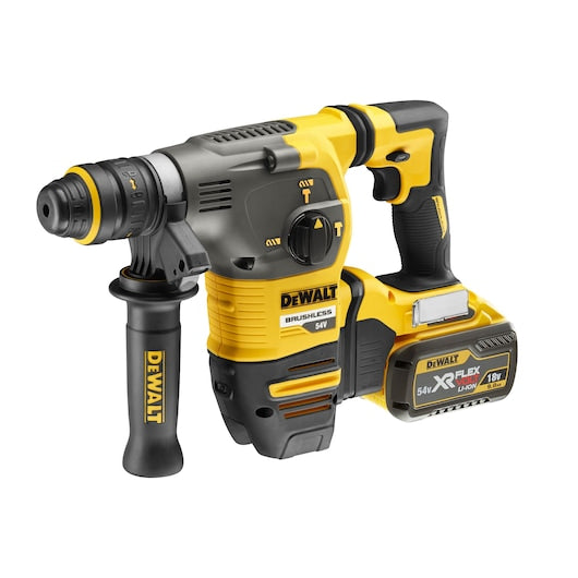 Furadeira de impacto Dewalt (DCH334X2-QW) 54V XR FLEXVOLT 30mm SDS-Plus com QCC - 2 baterias de 9Ah