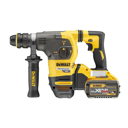 Furadeira de impacto Dewalt (DCH334X2-QW) 54V XR FLEXVOLT 30mm SDS-Plus com QCC - 2 baterias de 9Ah