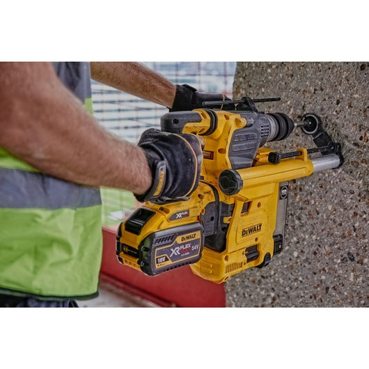 Furadeira de impacto Dewalt (DCH334X2-QW) 54V XR FLEXVOLT 30mm SDS-Plus com QCC - 2 baterias de 9Ah