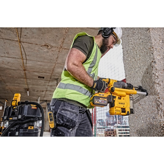 Furadeira de impacto Dewalt (DCH334X2-QW) 54V XR FLEXVOLT 30mm SDS-Plus com QCC - 2 baterias de 9Ah