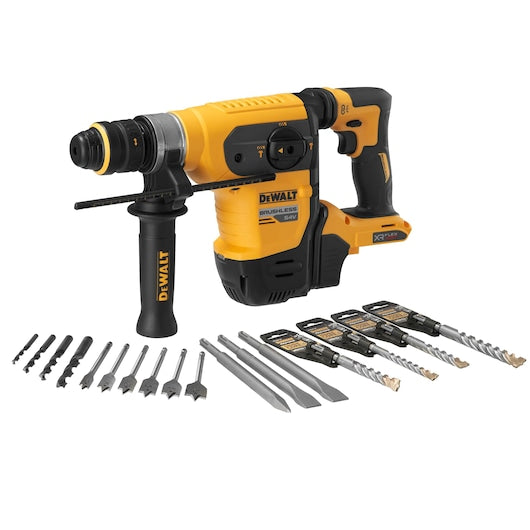 Martelo Perfurador Dewalt (DCH417NT-XJ) 54V XR FLEXVOLT 32mm SDS-Plus com Conexão Rápida