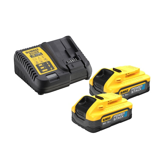 Kit combinado de 2 herramientas sin escobillas Dewalt (DCK2050H2T-QW) XR® de 18 V - 2 baterías POWERSTACK de 5 Ah