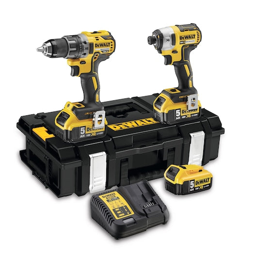 Kit combinado de 3 herramientas sin escobillas Dewalt (DCK266P3-QW) XR® de 18 V - 3 x 5 Ah
