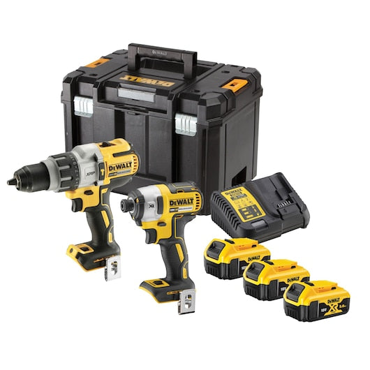 Kit combinado de 2 herramientas sin escobillas XR® de 18 V Dewalt (DCK276P3T-QW) - 3 x 5 Ah