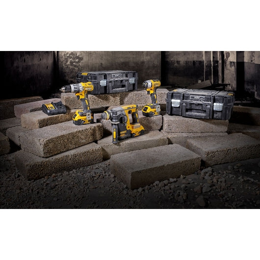 Kit combinado de 3 herramientas sin escobillas XR® de 18 V Dewalt (DCK368P3T-QW) - 3 x 5 Ah