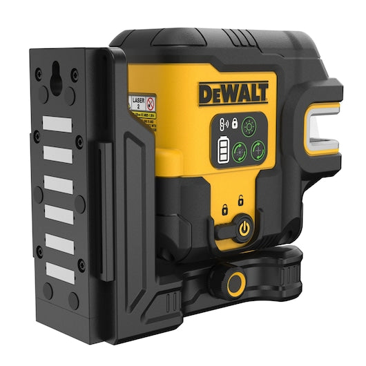 Kit de base a laser USB verde de 5 pontos e linhas cruzadas Dewalt (DCLE14251GB-XJ)
