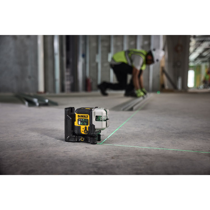 Dewalt (DCLE14301GB-XJ) Laser de feixe verde 3 x 180 USB