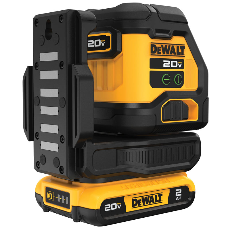 Dewalt (DCLE34021D1-QW) Laser de feixe verde de linha cruzada