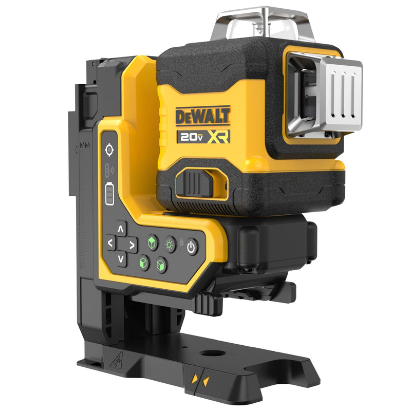 Laser de feixe verde Dewalt (DCLE34035B-XJ) 18V XR 3 x 360º com controlo remoto (apenas ferramenta)