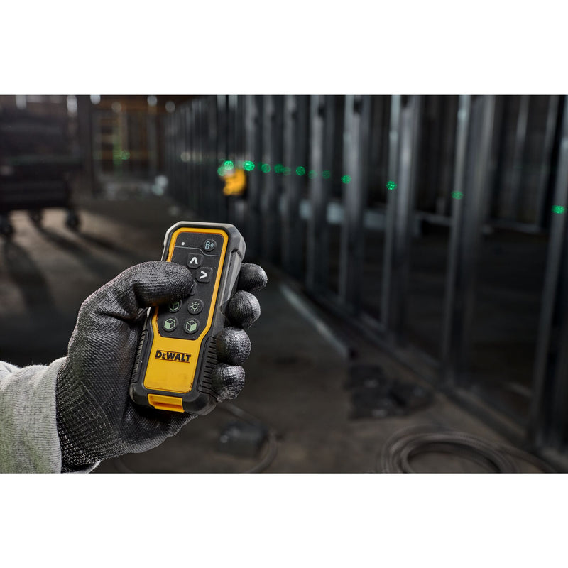 Dewalt (DCLE34035D1-QW) 18V XR 3 x 360º Remote Control Green Beam Laser - 1 x 2Ah