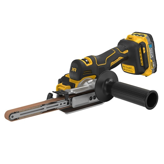 Lixadeira de fita sem escova Dewalt (DCM200E2T-QW) 18V XR® - 2 x POWERSTACK 1,7Ah