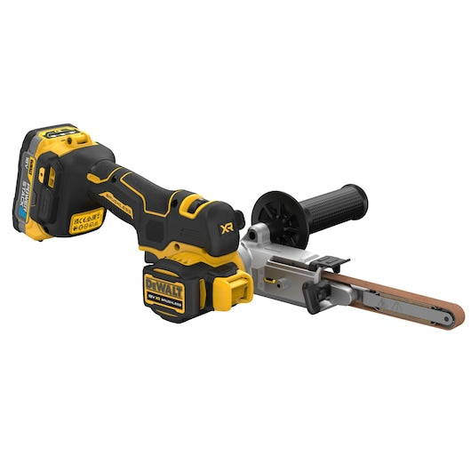 Lixadeira de fita sem escova Dewalt (DCM200E2T-QW) 18V XR® - 2 x POWERSTACK 1,7Ah