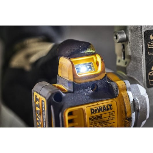 Lixadeira de fita sem escova Dewalt (DCM200E2T-QW) 18V XR® - 2 x POWERSTACK 1,7Ah
