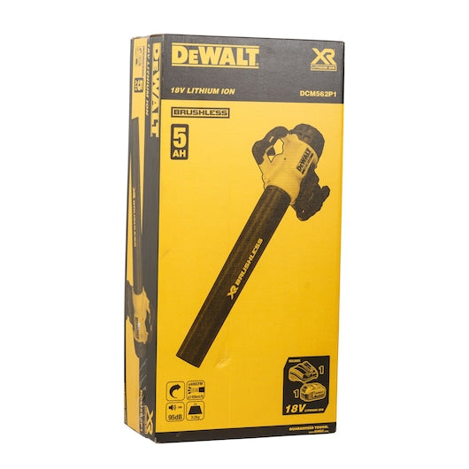 Dewalt (DCM562P1-QW) 18V XR® Brushless Blower - 1 x 5Ah