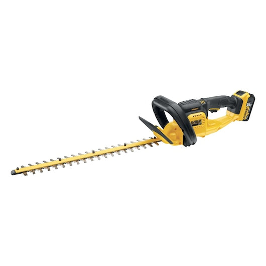Cortador de sebes Dewalt (DCM563P1-QW) 18V XR® de 55 cm (espaçamento da lâmina de 19 mm) - 1 bateria de 5 Ah