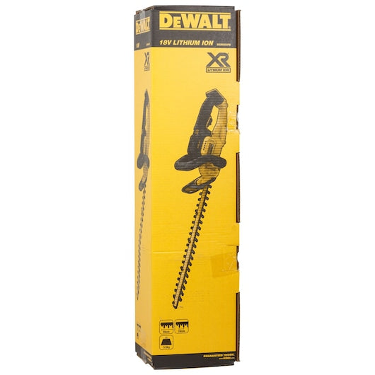 Cortador de sebes Dewalt (DCM563PB-XJ) 18V XR® de 55 cm (espaçamento da lâmina de 19 mm) - Somente a ferramenta
