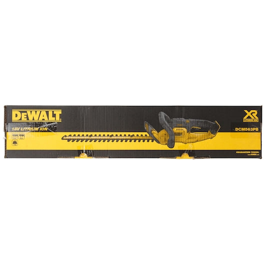 Cortador de sebes Dewalt (DCM563PB-XJ) 18V XR® de 55 cm (espaçamento da lâmina de 19 mm) - Somente a ferramenta