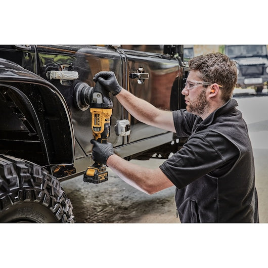 Polidora rotativa-orbital Dewalt (DCM848N-XJ) 18V XR® sem escovas, 125 mm - Somente ferramenta