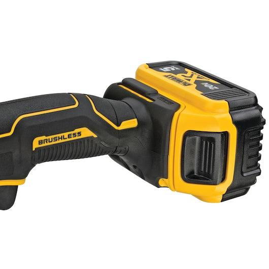 Polidora rotativa-orbital sem escovas Dewalt (DCM848P2-QW) 18V XR® de 125 mm - 2 baterias de 5 Ah