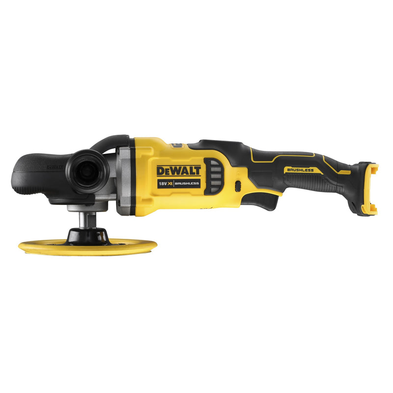 Polidora rotativa sem escovas Dewalt (DCM849N-XJ) 18V XR de 180 mm (apenas ferramenta)