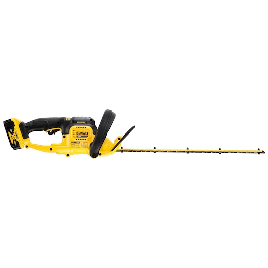 Cortador de sebes Dewalt (DCMHT563P1-QW) 18V XR® de 55 cm (espaçamento da lâmina de 25 mm) - 1 bateria de 5 Ah