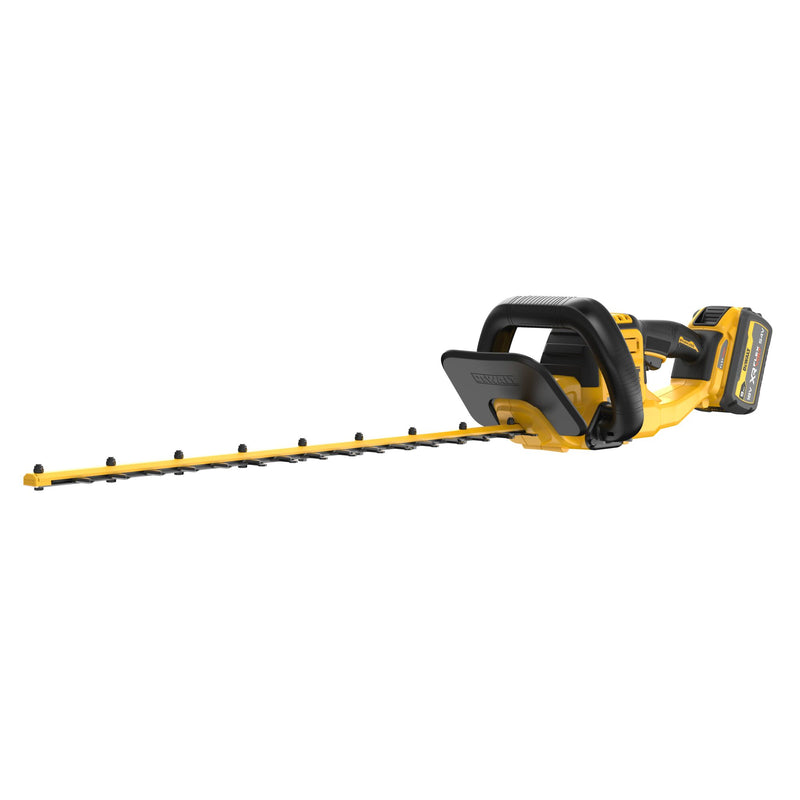 Aparador de sebes Dewalt (DCMHT573X1-QW) 54 V FLEXVOLT 65 cm (folga da lâmina de 31 mm) - 1 x 9 Ah