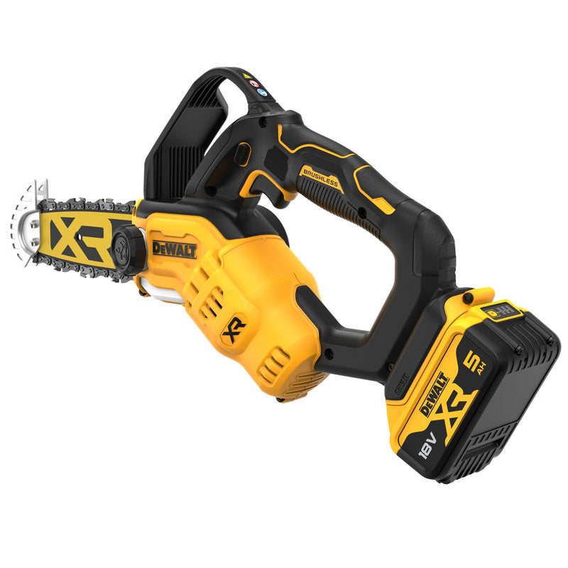 Dewalt (DCMPS520P1-QW) 18V XR Pruning Chainsaw - 1 x 5 Ah