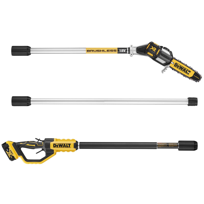Dewalt (DCMPS567P1-QW) 18V XR 20cm Pole Saw - 1 x 5Ah