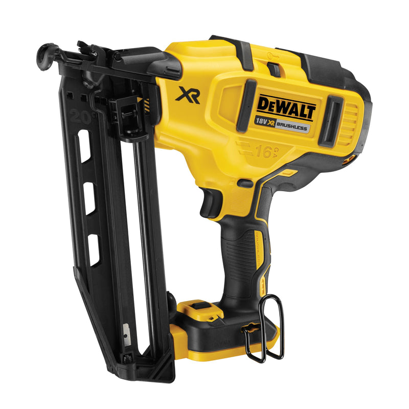 Pregador pneumático Dewalt (DCN660NT-XJ) 18V XR sem escovas, calibre 16 (apenas ferramenta)