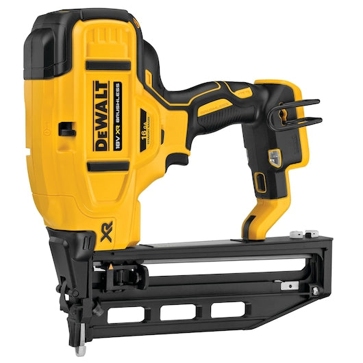 Pregador pneumático reto Dewalt (DCN662NT-XJ) 18V XR® sem escovas, calibre 16, para segunda fixação - Somente a ferramenta