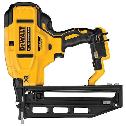 Pregador pneumático reto Dewalt (DCN662NT-XJ) 18V XR® sem escovas, calibre 16, para segunda fixação - Somente a ferramenta