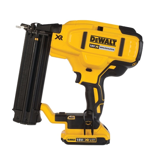 Pregador pneumático Dewalt (DCN680D2-QW) 18V XR® sem escovas, calibre 18 - 2 baterias de 2Ah
