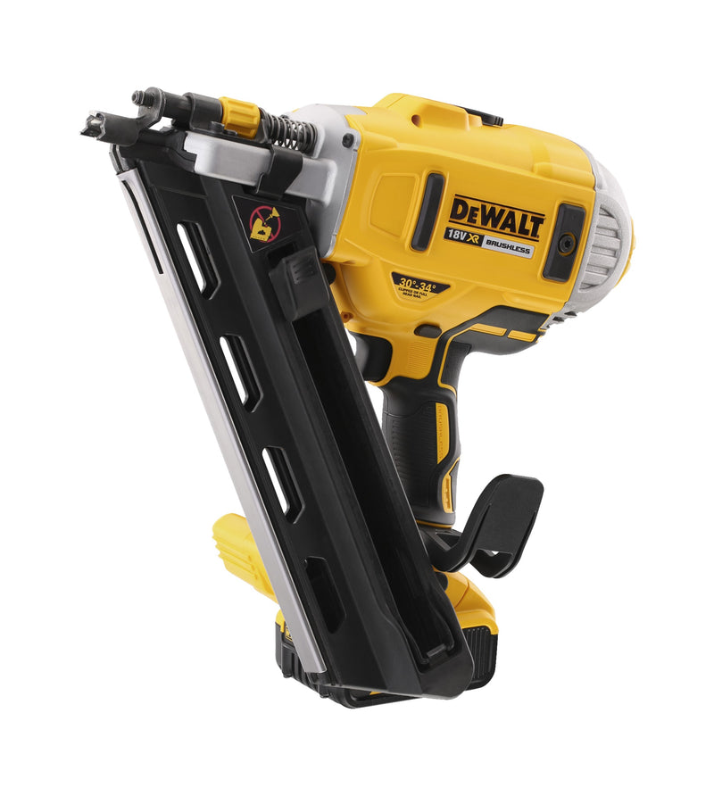Clavadora de armazón sin escobillas XR de 18 V Dewalt (DCN692P2-QW) - 2 x 5 Ah