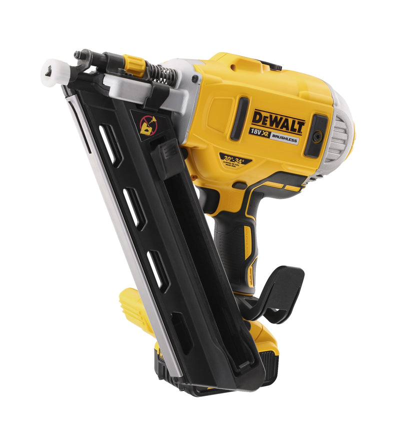 Clavadora de armazón sin escobillas XR de 18 V Dewalt (DCN692P2-QW) - 2 x 5 Ah