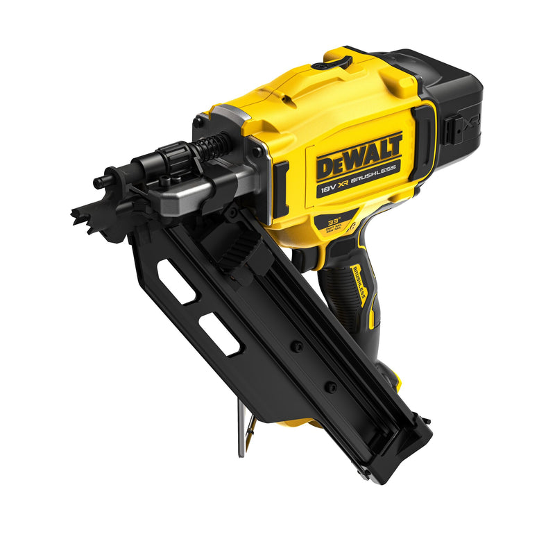 Pregador pneumático Dewalt (DCN930N-XJ) 118V XR sem escovas, 33º, 90 mm (apenas ferramenta)