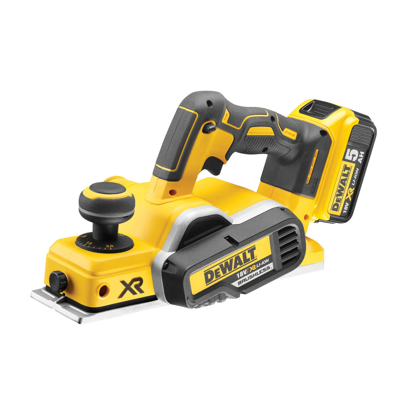 Plainadora Dewalt (DCP580P2-QW) 18V XR sem escovas - 2 baterias de 5Ah
