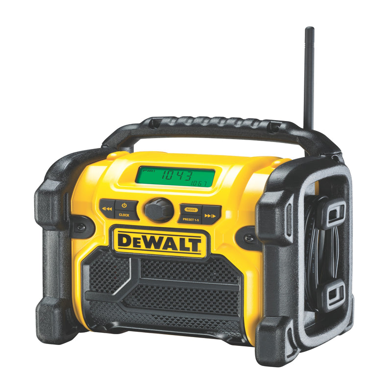Dewalt (DCR019-QW) XR Cordless Li-Ion AM/FM Compact Radio (tool only)