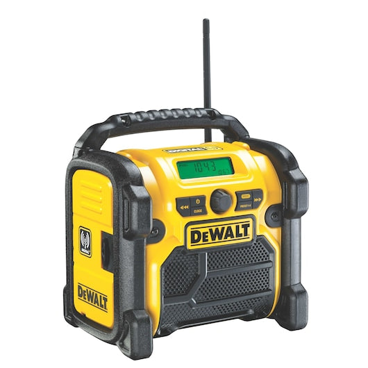 Dewalt (DCR020-QW) XR® Cordless Li-Ion DAB+/FM Compact Radio - Bare Tool Only