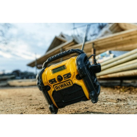 Dewalt (DCR020-QW) XR® Cordless Li-Ion DAB+/FM Compact Radio - Bare Tool Only