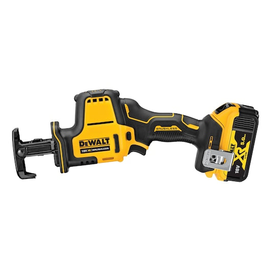 Dewalt (DCS369P2-QW) 18V XR® Brushless Compact Reciprocating Saw - 2 x 5Ah