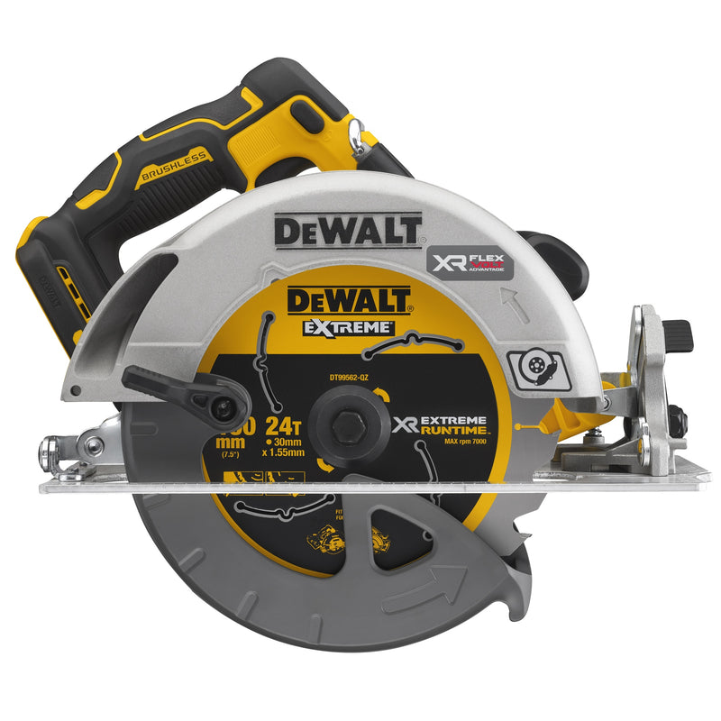 Dewalt (DCS573NT-XJ) 18V XR Brushless 190mm Circular Saw with FLEXVOLT ADVANTAGE (tool only)