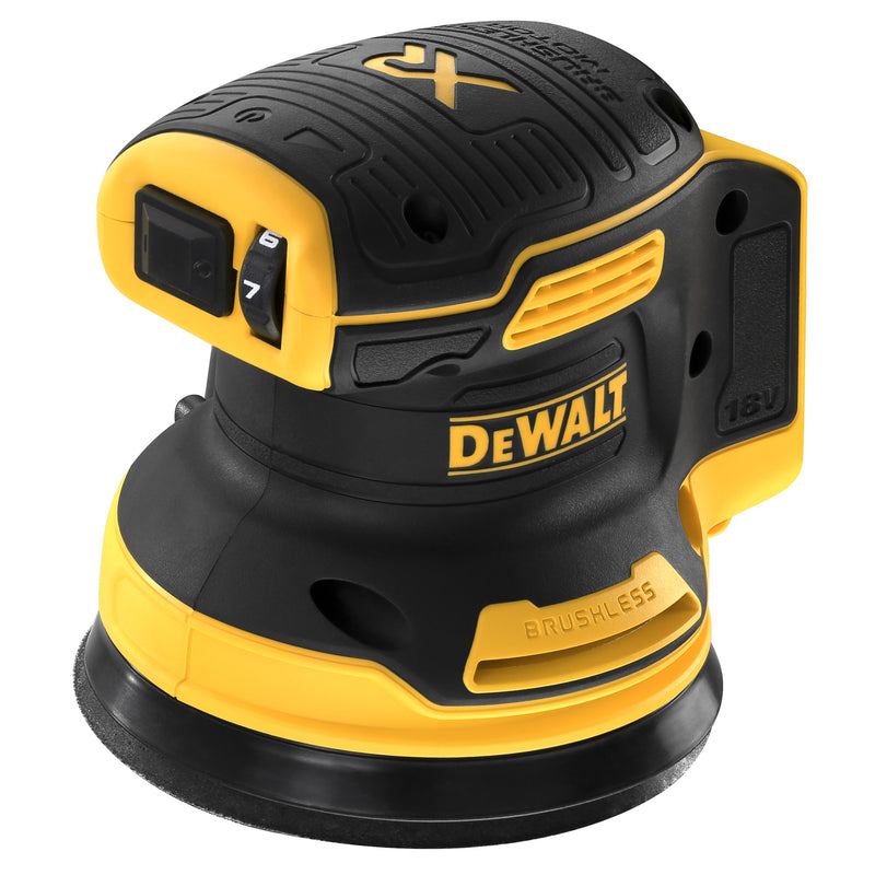 Lixadora orbital aleatória Dewalt (DCW210NT-XJ) 18V XR sem escovas de 125 mm (apenas ferramenta)