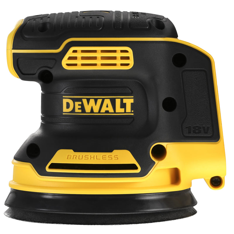Lixadora orbital aleatória Dewalt (DCW210NT-XJ) 18V XR sem escovas de 125 mm (apenas ferramenta)