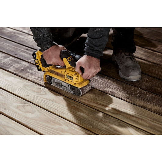 Lixadeira de cinta sem escova Dewalt (DCW220P2-QW) 18V XR® - 2 x 5Ah