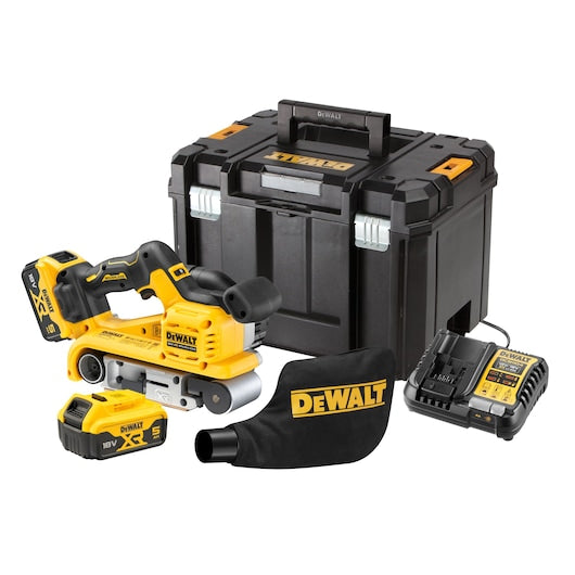 Lixadeira de cinta sem escova Dewalt (DCW220P2-QW) 18V XR® - 2 x 5Ah