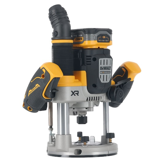 Tupia de imersão Dewalt (DCW620H2-QW) 18V XR® sem escovas de 70 mm (1/2") - 2 baterias POWERSTACK de 5 Ah