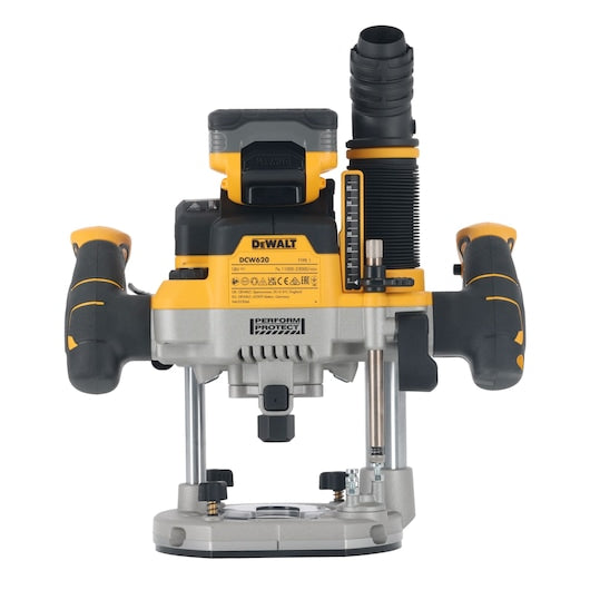 Tupia de imersão Dewalt (DCW620H2-QW) 18V XR® sem escovas de 70 mm (1/2") - 2 baterias POWERSTACK de 5 Ah