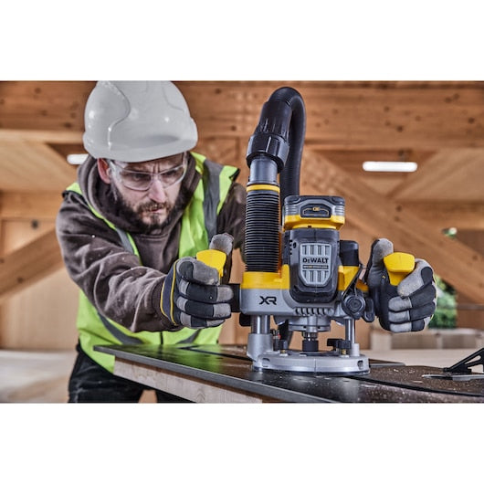 Tupia de imersão Dewalt (DCW620H2-QW) 18V XR® sem escovas de 70 mm (1/2") - 2 baterias POWERSTACK de 5 Ah